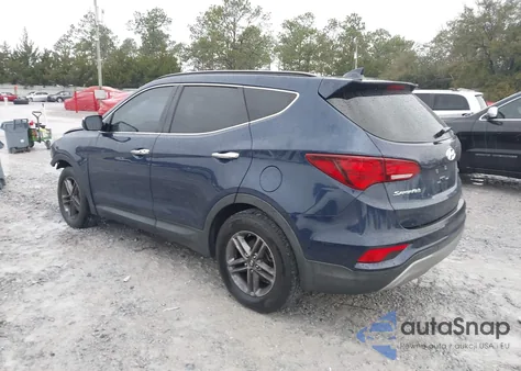 2017 Hyundai Santa Fe Sport 2.4L из США, поврежденный, VIN 5XYZU3LB4HG387734